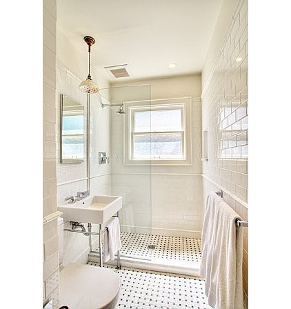 craftsman bathroom by Bosworth Hoedemaker