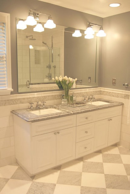 traditional bathroom by Elizabeth P. Lord Residential Design