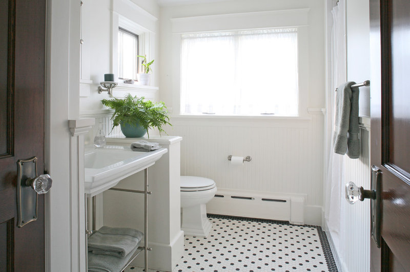 craftsman bathroom by Brennan + Company Architects