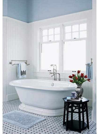 traditional bathroom by Gast Architects