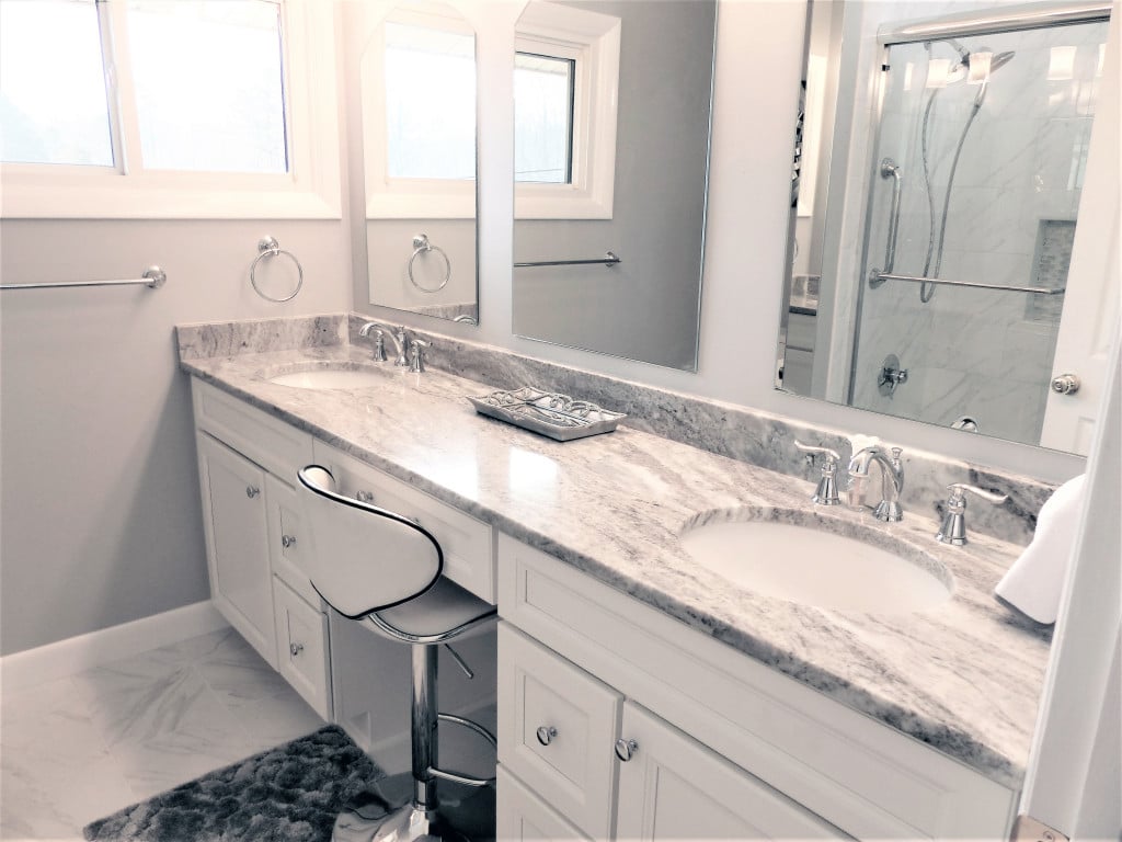 vanity remodel