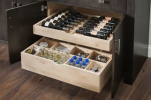 cabinets of wine